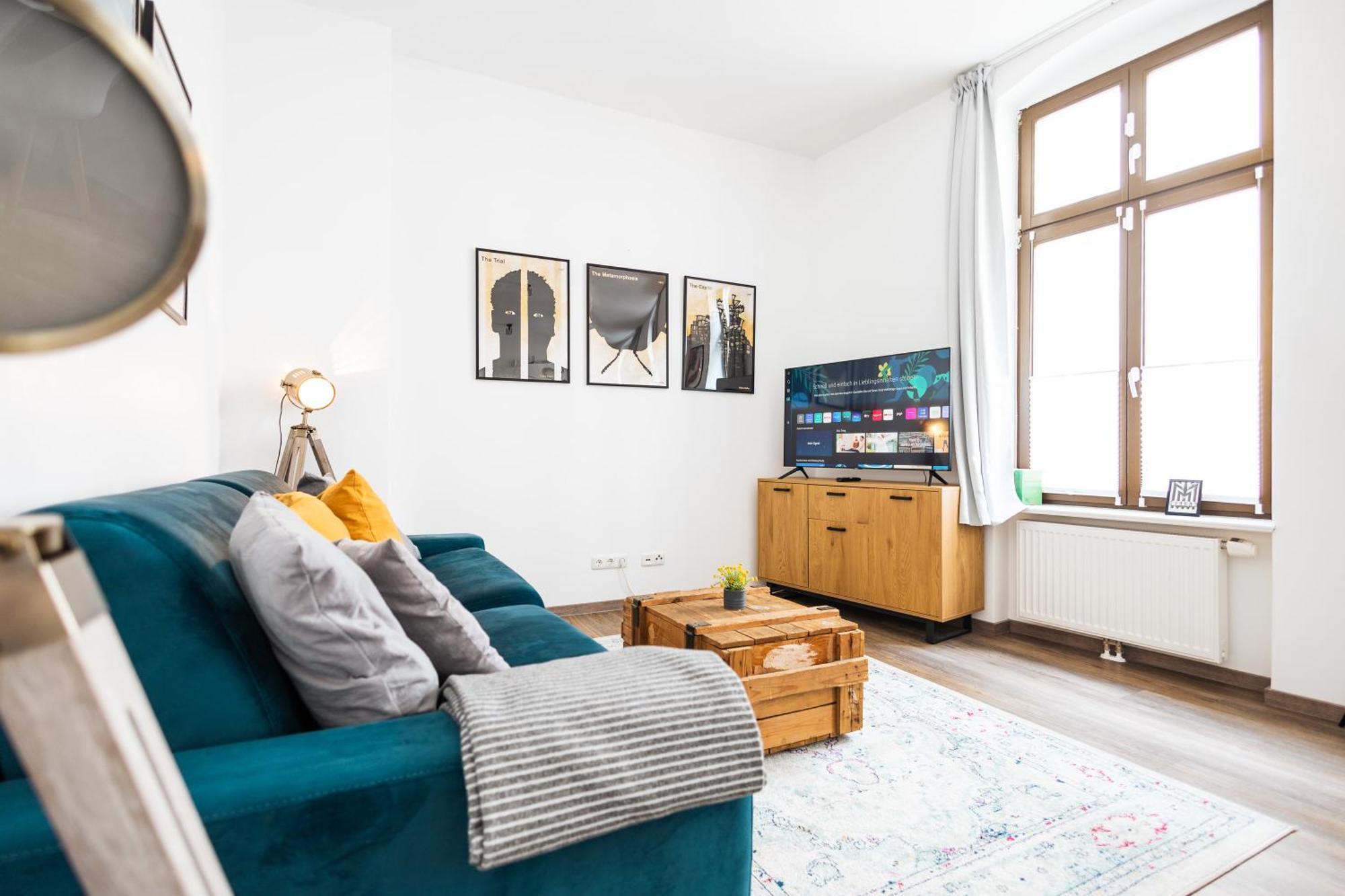 Apartments Am Neuen Theater - Altstadt - Zentral - Kueche - Wifi - Powered By Ko-Living Halle  Buitenkant foto